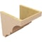 Ekena Millwork 12"W x 12"D x 12"H Wide Asheboro Rough Cedar Woodgrain TimberThane Corbel, Primed Tan CORUR12X12X12ASHRCPR - alternate 2